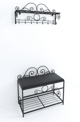 Пуф + вешалка (комплект) Дартмуд