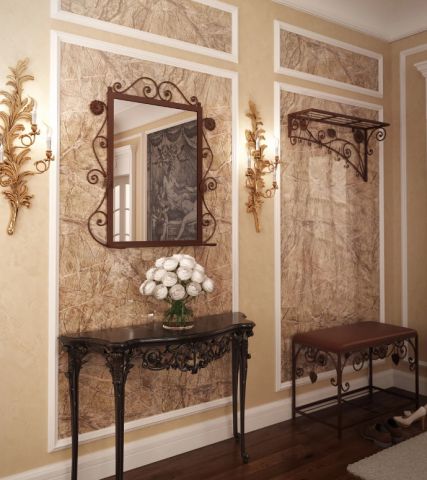 Пуф + Вешалка + Зеркало Ричмонд