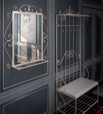 Прихожая + Зеркало Амбер1