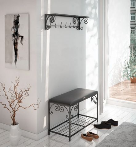 Пуф + вешалка (комплект) Гринвич