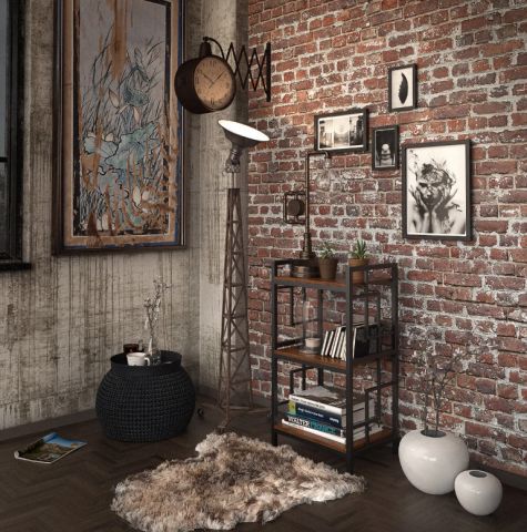 Стеллаж 3-х полочный Брайтон