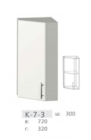 Угол К-7-3 с дверью