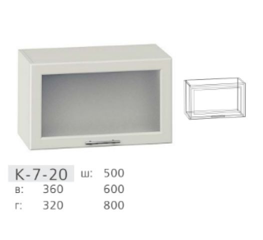 Шкаф 1-дверный  К7-20