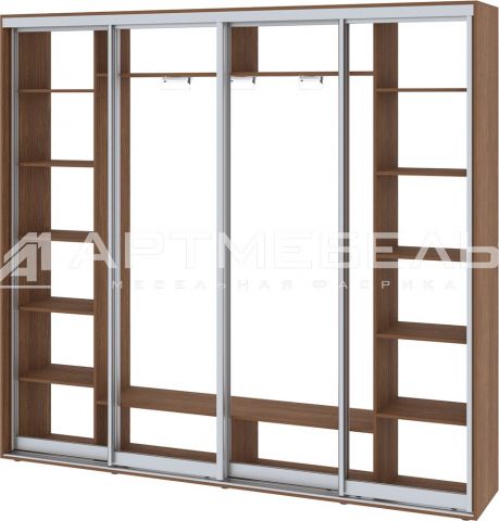 Шкаф-купе ЭКО-4 четырех дверный (2500х450х2400) Артмебель