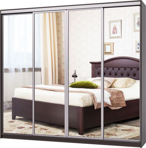 Шкаф-купе ЭКО-4 четырех дверный (2500х600х2400) Артмебель