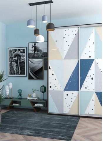 Шкаф-купе двухдверный зеркало 1100*600*2400