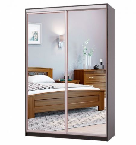 Шкаф-купе двухдверный зеркало 1200*600*2400