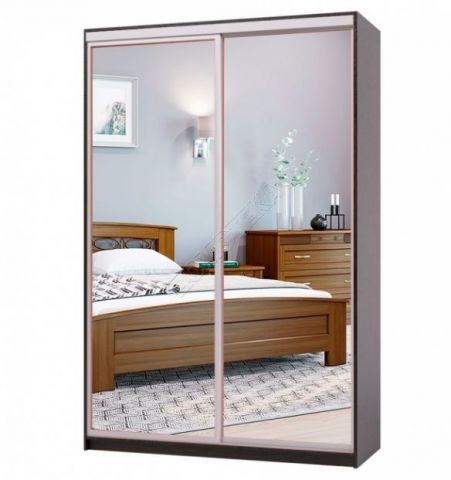 Шкаф-купе двухдверный зеркало 1400*600*2200