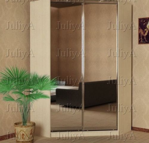 Шкаф-купе угловой Сич: высота 2400мм, глубина 450мм, ширина 1400мм на 1400мм