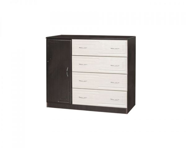 Комод-4+1Б МДФ