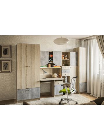 Детская Юниор (дуб сонома/бетон)