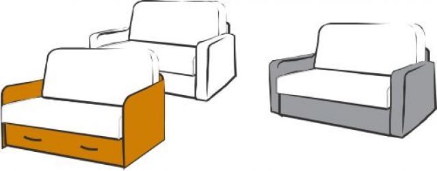 Детский диван Гном