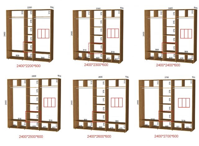 Шкаф-купе фотопечать (2400-600)