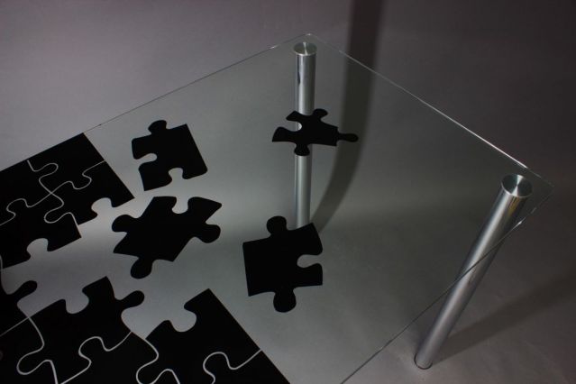 Пазл черный