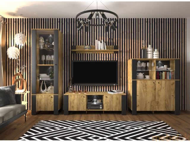 Модульная гостиная Олд Вуд