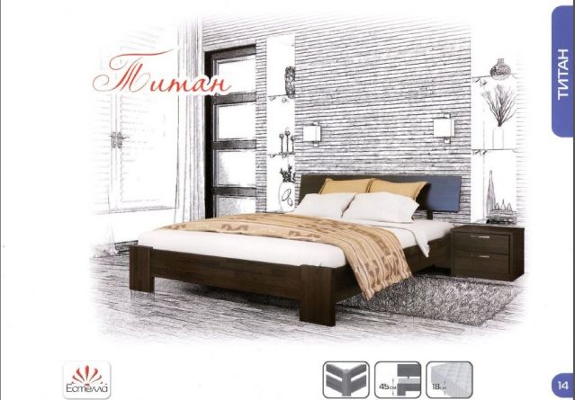 Кровать Титан
