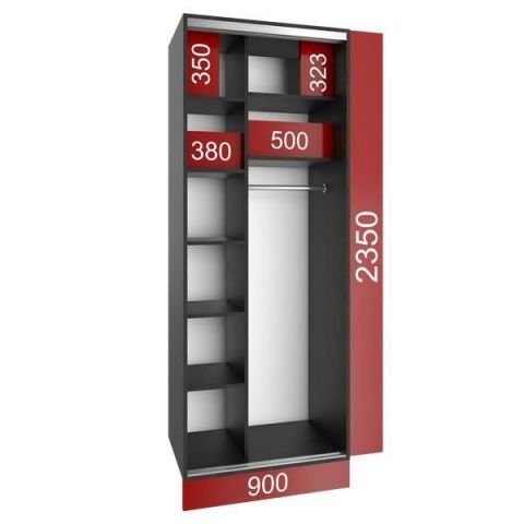 Шкаф купе (900-450-2400)