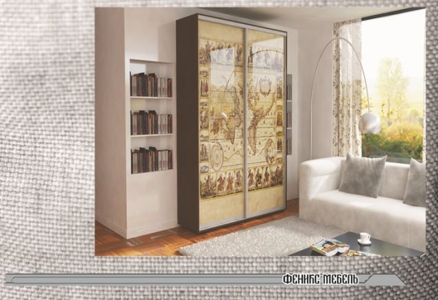 Шкаф купе Стандарт (1100-600-2400)