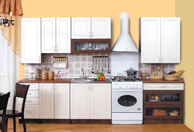 Кухня Жемчужина МДФ 2м