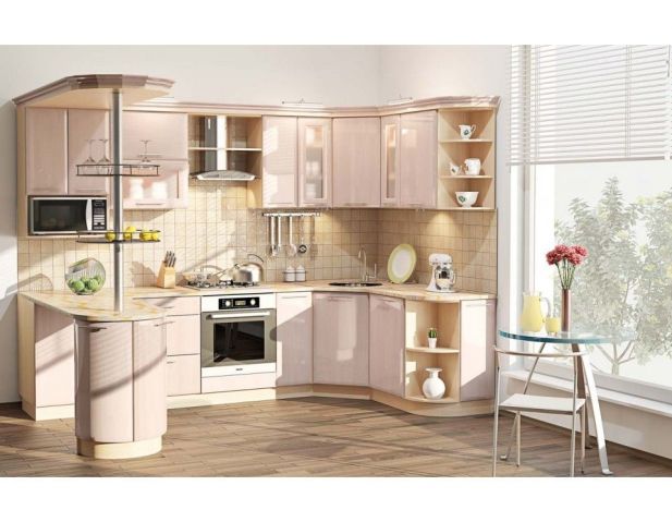 Кухня КХ-103 серии ХАЙ-ТЕК