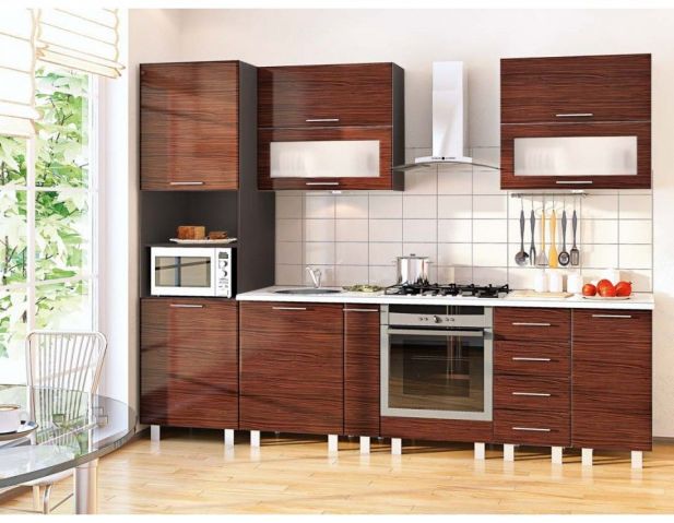 Кухня КХ-165 серии ХАЙ-ТЕК