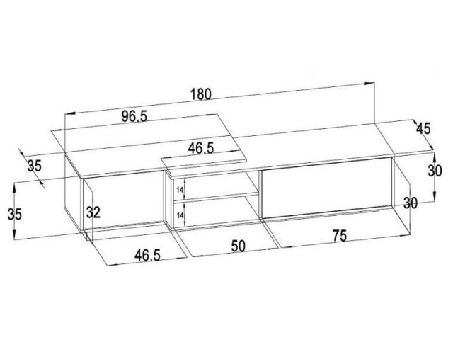 Тумба под ТВ Sigma 1E