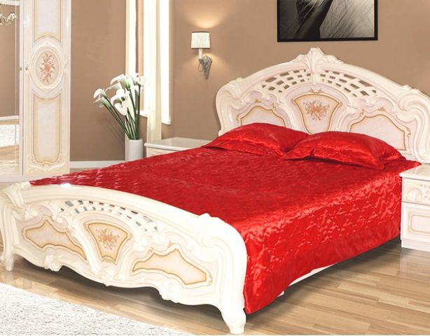 Кровать Кармен Новая (пино беж)