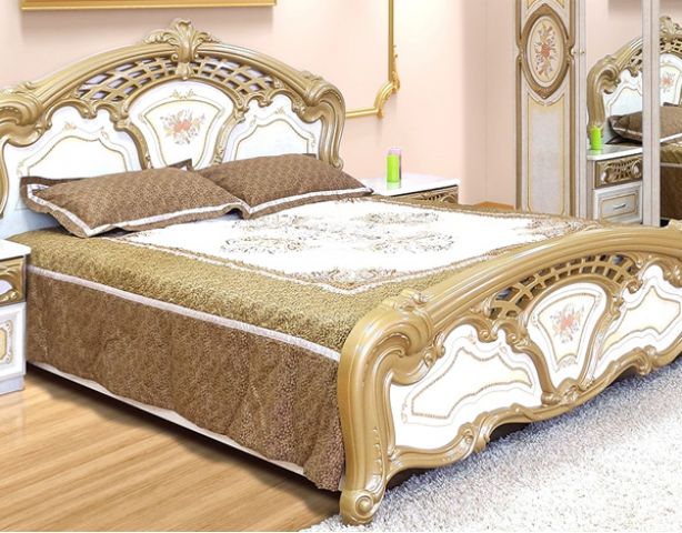 Кровать Кармен Новая (пино беж)