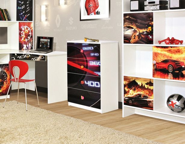 Детский комод МУЛЬТИ Гонки
