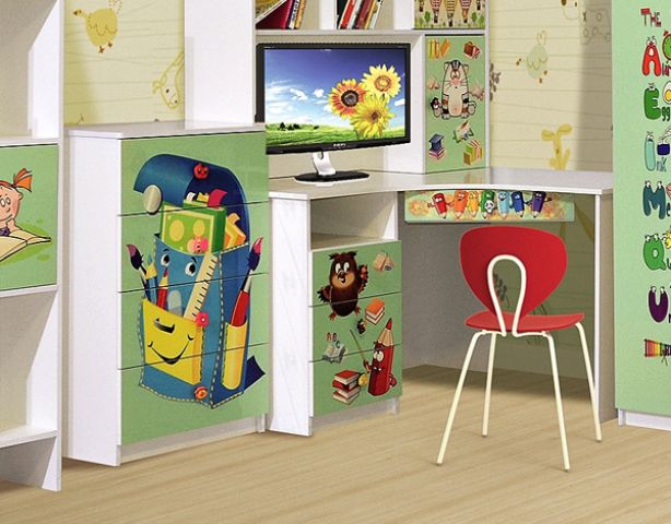 Детский комод МУЛЬТИ Азбука