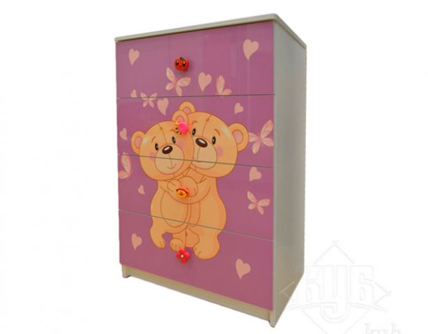 Детский комод МУЛЬТИ Мишки