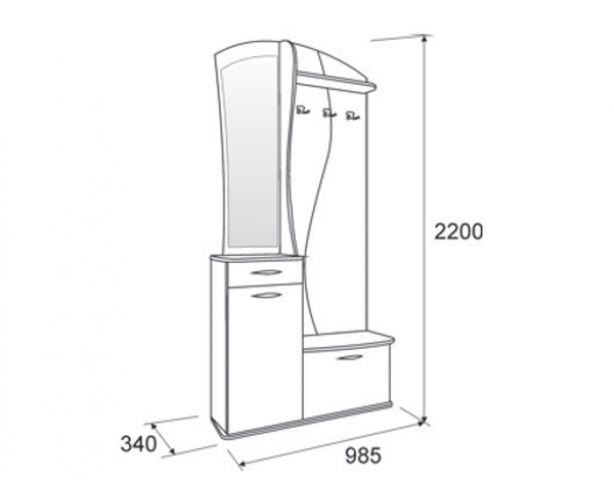 Прихожая Волна
