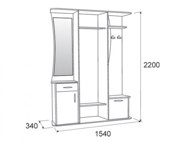 Прихожая Волна 2