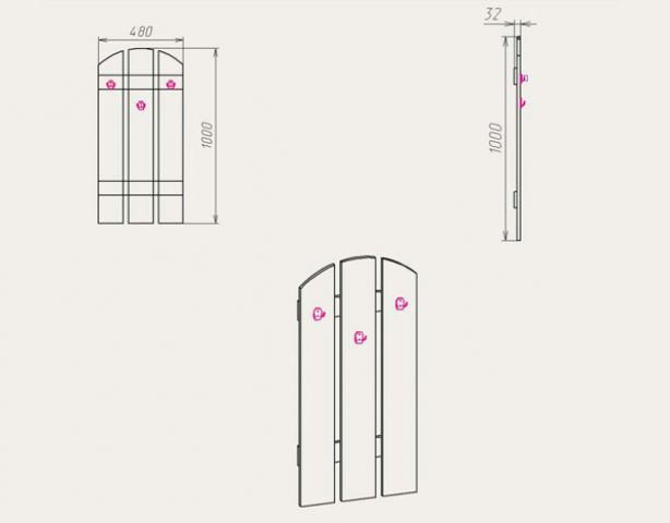 Прихожая В-1
