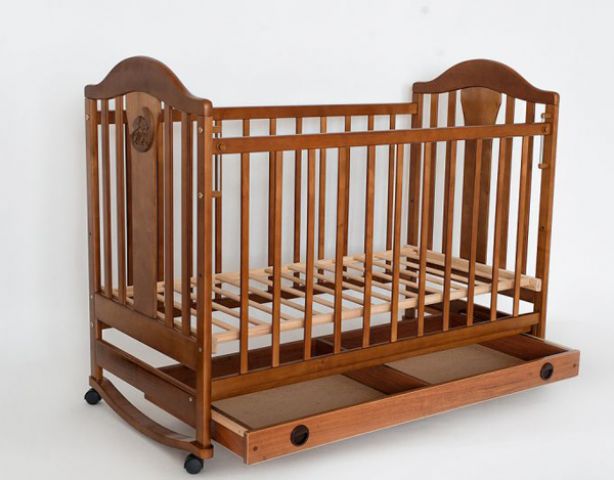 Детская кроватка Наполеон NEW с ящиком