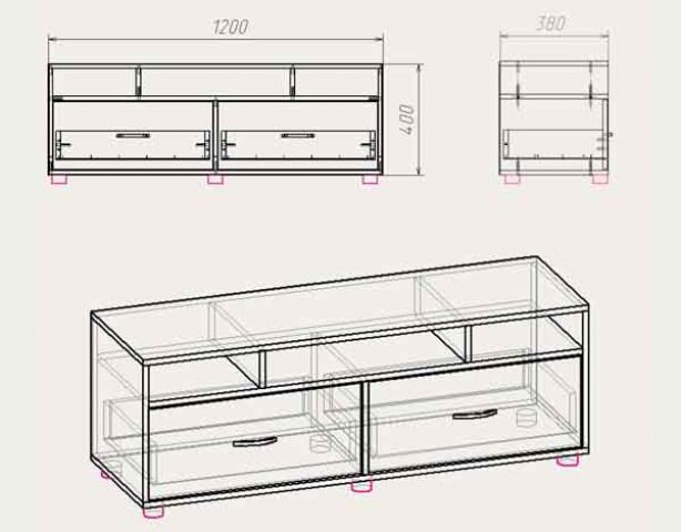 Тумба под ТВ Плазма