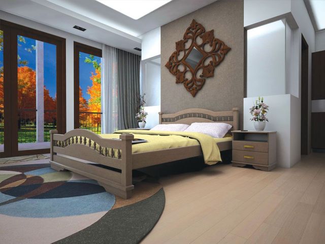 Кровать полуторная Атлант 7