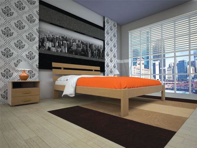 Кровать полуторная Домино 1