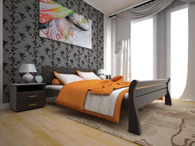 Кровать односпальная Ретро 1