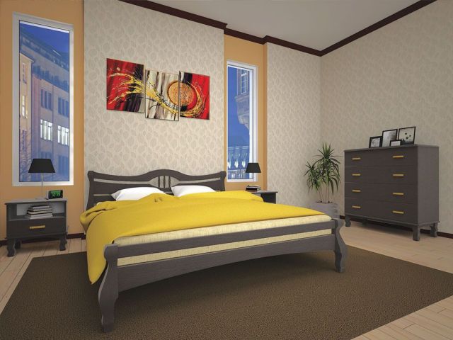 Кровать полуторная Корона 1