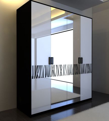 Шкаф 4Д Бася Нова