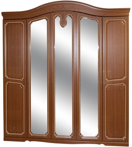 Шкаф 5Д «Луиза» (патина)