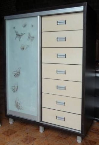 Комод "Стиль' : высота 1450мм, глубина 500мм, ширина 1100мм