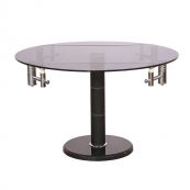 Стол B 168-9 хром/черный