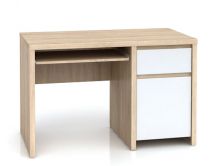 Письменный стол KASPIAN белый BIU1D1S/120