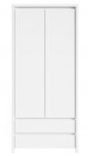 Шкаф KASPIAN белый SZF2D2S