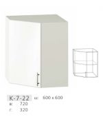Шкаф  угловой К7-22