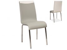Стул H - 161 grey white