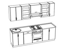 Прямая кухня